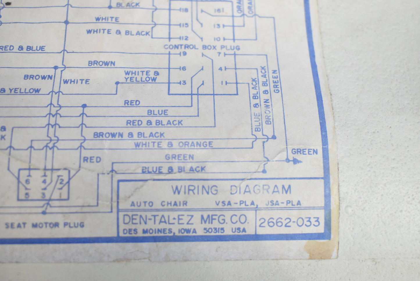 DentalEZ J Chair DentalEZ PLastic Cover Upholstery - Dental Parts Shop