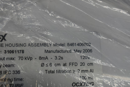 Dent-X Tube Housing Assembly - Model 8461406602 - Dental Parts Shop