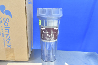 Solmetex Ramvac Utility Hg5 Collection Container with Recycle Kit - Dental Parts Shop