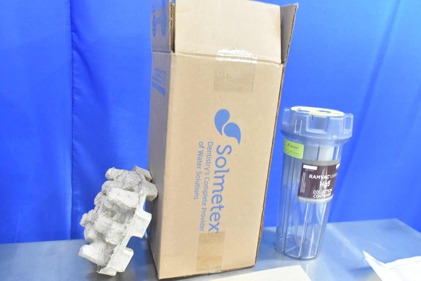 Solmetex Ramvac Utility Hg5 Collection Container with Recycle Kit - Dental Parts Shop