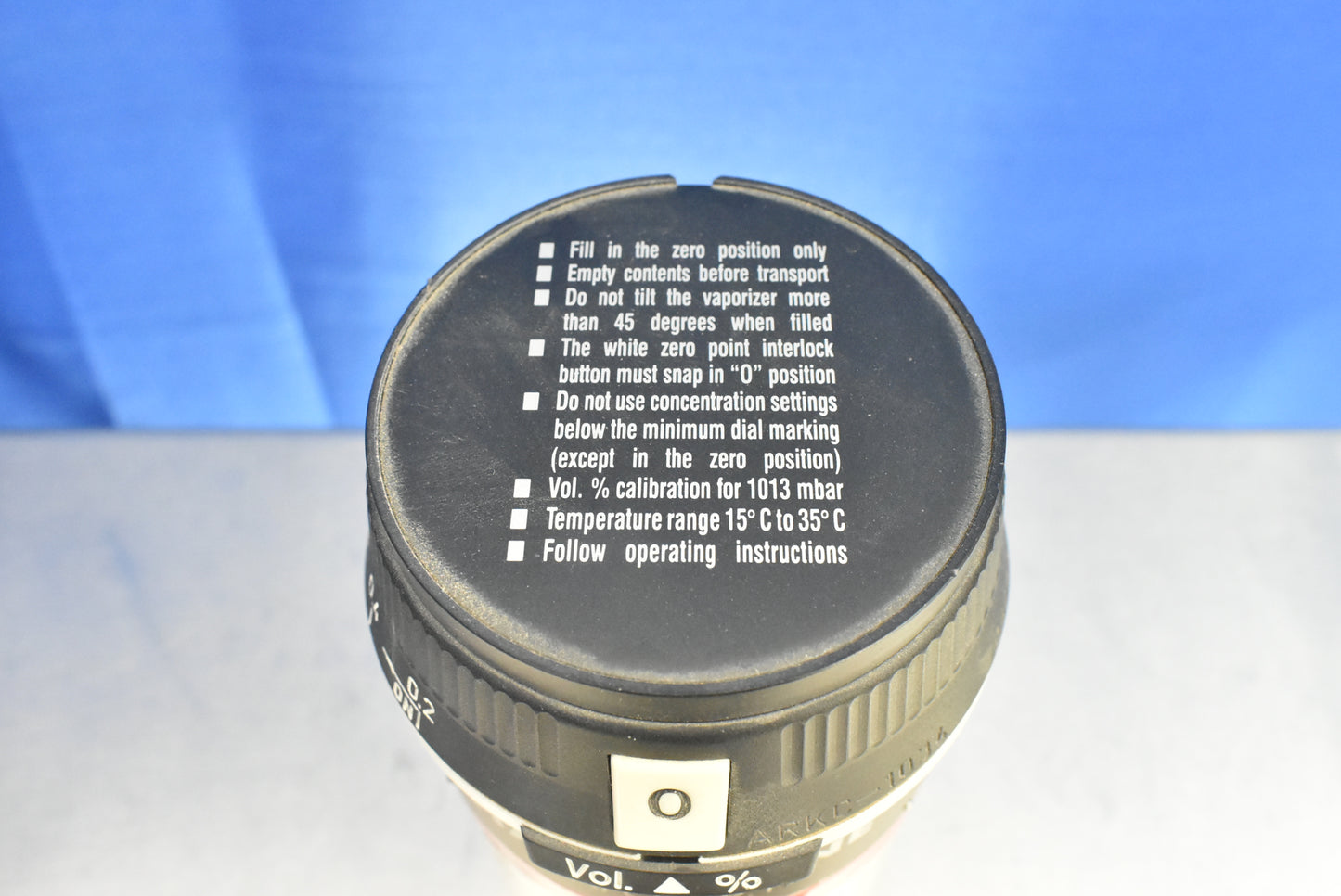 Drager Halothane Vapor 19.1 - Dental Parts Shop