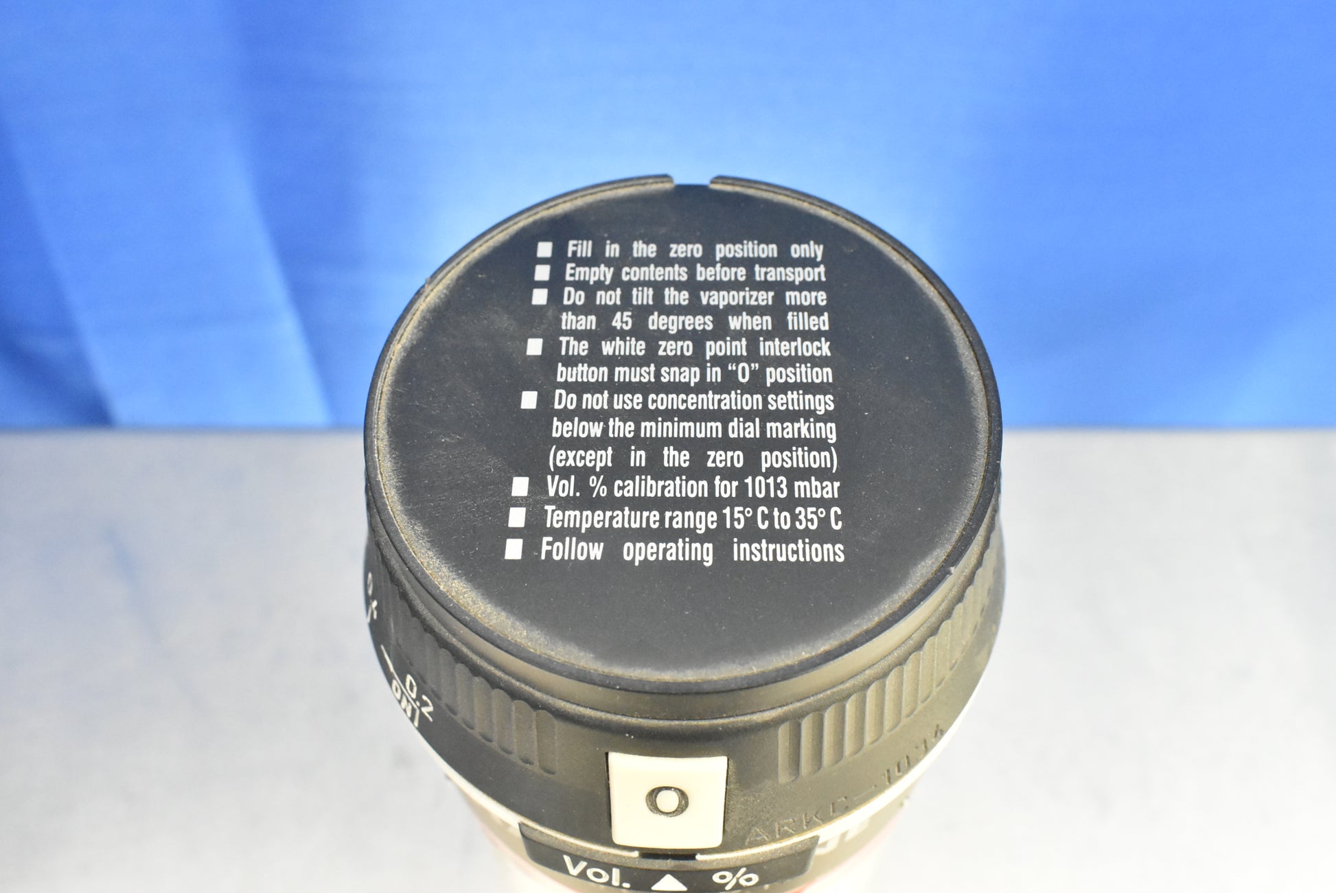 Drager Halothane Vapor 19.1 - Dental Parts Shop