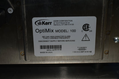 SDS Kerr Optimix Model 100 Amalgamator - Dental Parts Shop