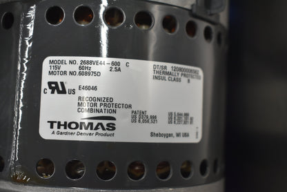 Thomas Piston Air Compressor for Milling Machine 2688VE44-600 - Dental Parts Shop