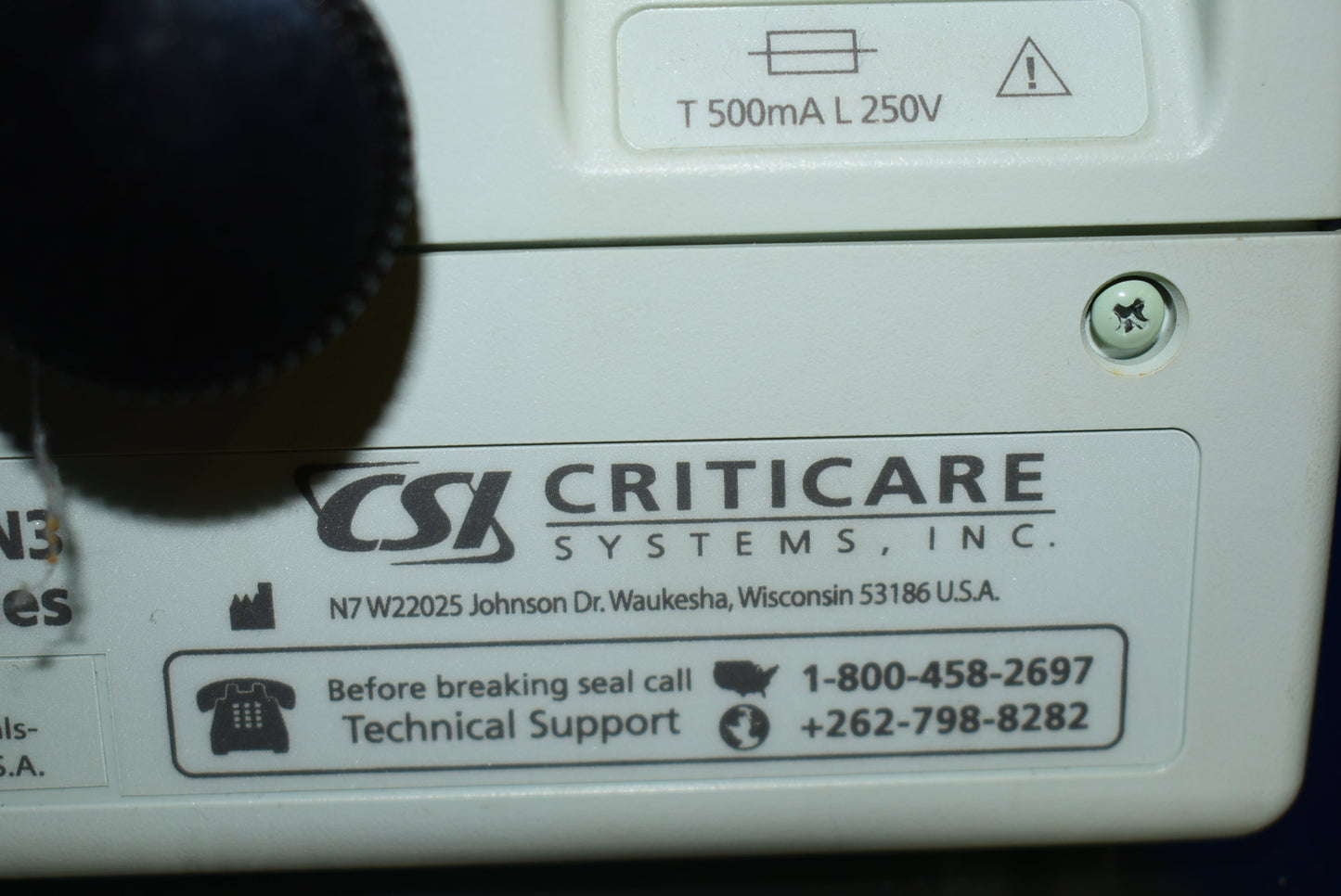 CSI Criticare 506N3 Series Comfort Cuff with Accessoreis