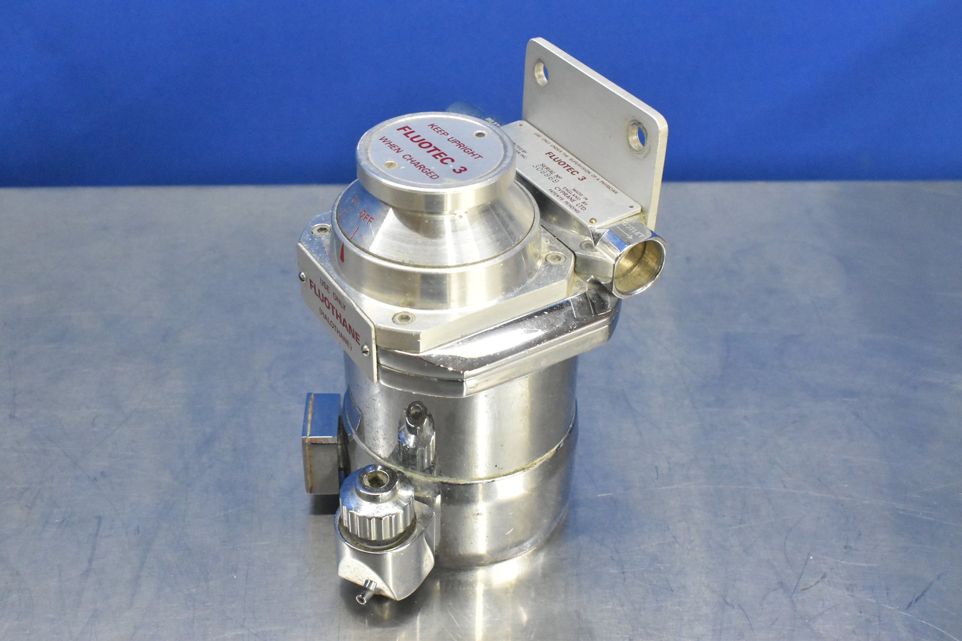 Cyprane Fluothane Fluotec 3 Vaporizer - Dental Parts Shop