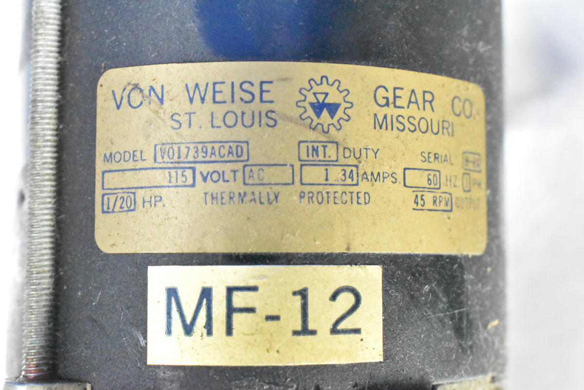 Pelton & Crane Chairman Dental Chair Traverse Motor – Von Weise V01739ACAD - Dental Parts Shop