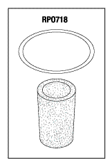 Particle Filter Element - 85602 - Dental Parts Shop