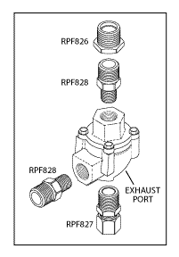 Unloader Valve - 60030; ACA85966 - Dental Parts Shop