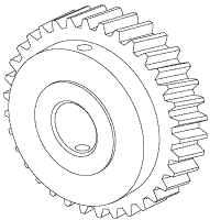 Seat Tilt Motor Gear - Dental Parts Shop