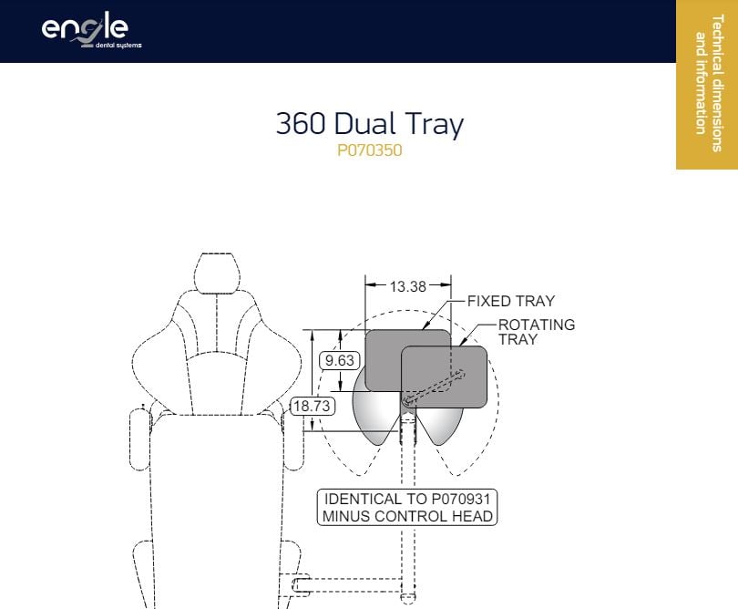 Engle 360 Dual Tray - Dental Parts Shop