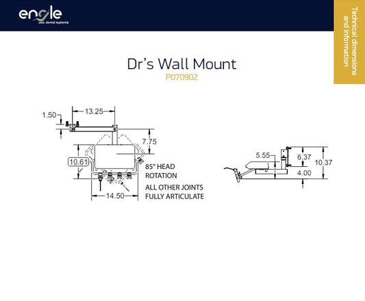 Engle Doctors Wall Mount - Dental Parts Shop