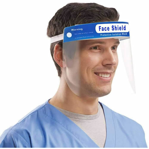 10-Pack Face Shield Reusable Washable Protection Cover Face Mask - Dental Parts Shop