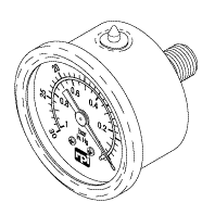 Vacuum Gauge - 01-90-3059; 55616; 62947800 - Dental Parts Shop