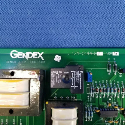 Gendex OEM PC Circuit Board PCB 124-0144G1 for GXP Dental X-ray Film Processor