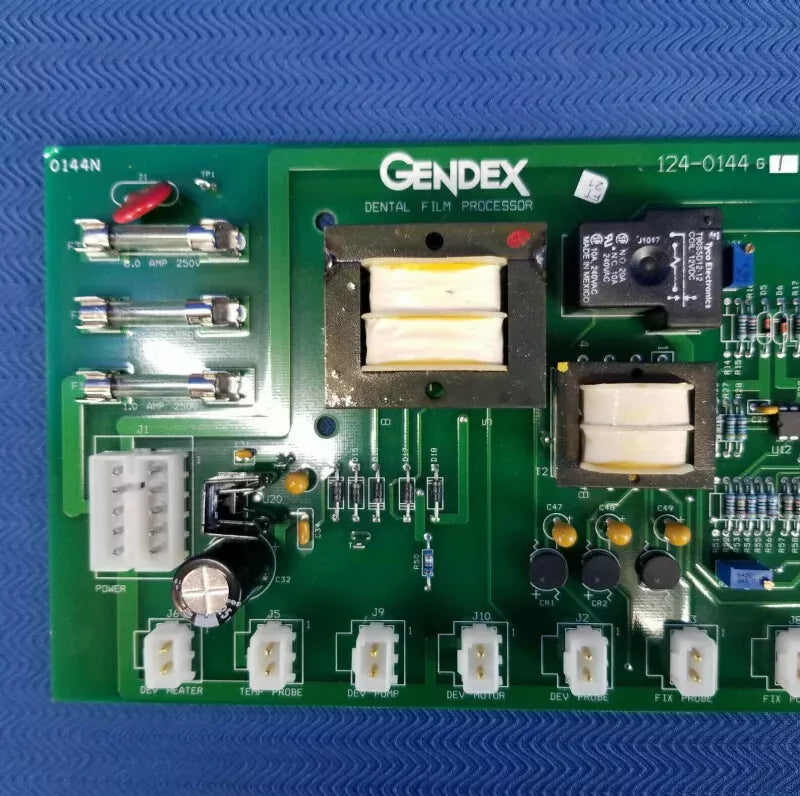 Gendex OEM PC Circuit Board PCB 124-0144G1 for GXP Dental X-ray Film Processor