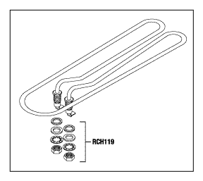 Heater Element Assembly 002-0505-00 - Dental Parts Shop