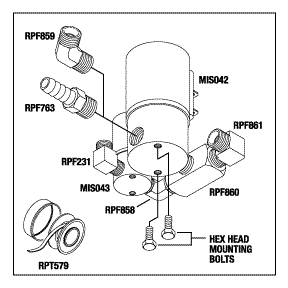 Fill/vent Manifold Kit - Dental Parts Shop