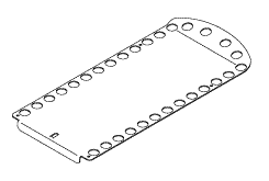 Tray Plate 050-1773-00 (Old style), 050-3750-00 (New style) - Dental Parts Shop