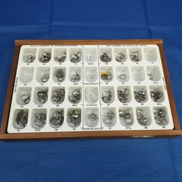 Mandibular and Maxillary Dental Bands – ~137 pieces - Dental Parts Shop