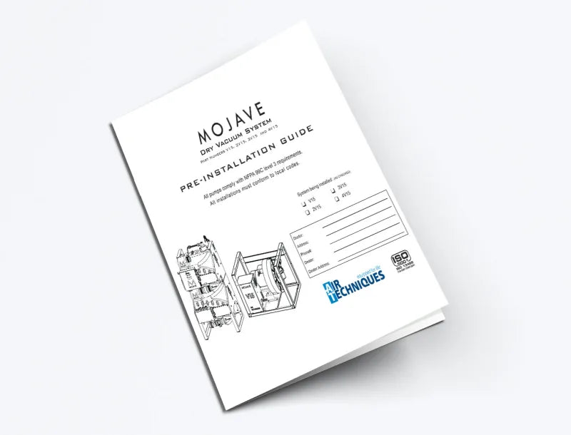 Pre-Installation Guide Mojave V3-2V7 - Dental Parts Shop