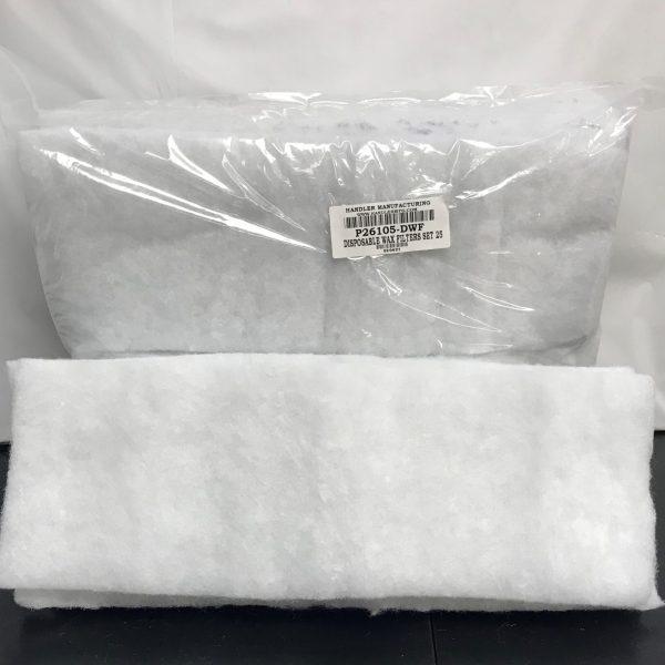 P26105-DWF Disposable Wax Filters, Set of 25 - Dental Parts Shop