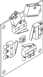 Switch Back Pcb Assembly - Dental Parts Shop