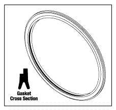 Door Gasket - 004341 / P146653-007 - Dental Parts Shop