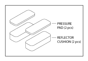 Cushion Kit - 015458 / 015899 - Dental Parts Shop