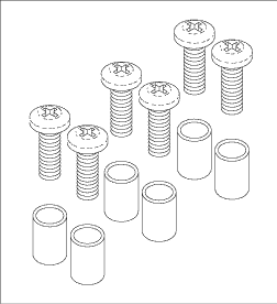 Foot Controller Spacer Kit - - Dental Parts Shop