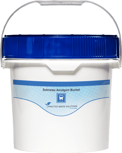 Solmetex 3.5 Gallon Amalgam Bucket