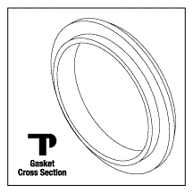 Reservoir Gasket H98135 - Dental Parts Shop