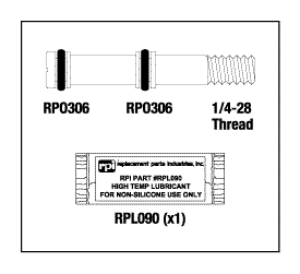 Valve Stem Kit - (OEM Part # Not Available) - Dental Parts Shop