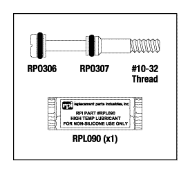 Valve Stem Kit - 002-0247-00 - Dental Parts Shop