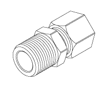 Male Connector - Dental Parts Shop