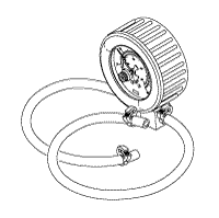 Test Pressure Gauge 002-0372-00 - Dental Parts Shop