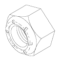 Nut, Hex (1/4-20) - Dental Parts Shop