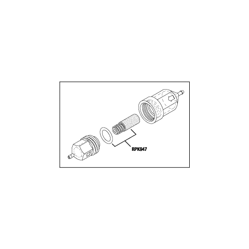 Air/water In-line Filter (1/16" Barb) for A-dec & Pelton and Crane