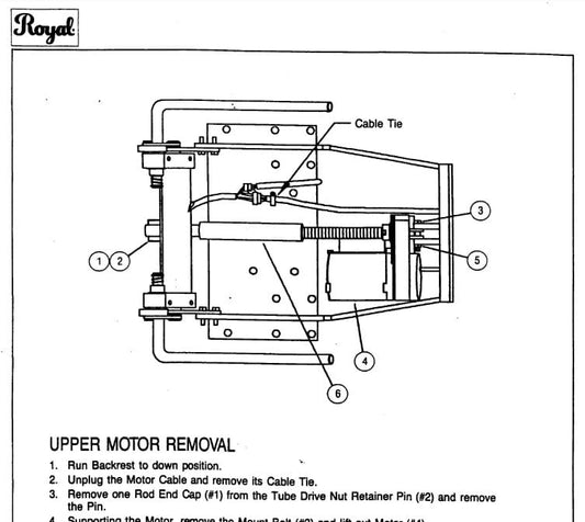 Royal Back Motor Installation, RS1, GP2, PD2,OR2 - Dental Parts Shop