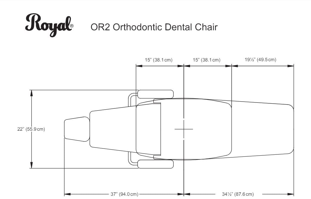 Royal OR2 Orthodontic Dental Chair - Dental Parts Shop