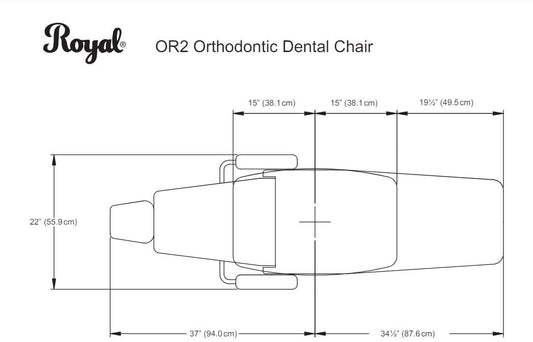 Royal OR2 Orthodontic Dental Chair - Dental Parts Shop