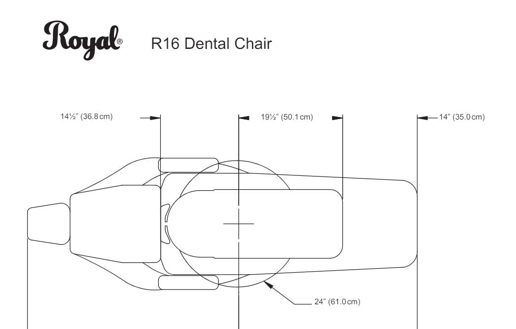 Royal R16 Dental Chair - Dental Parts Shop