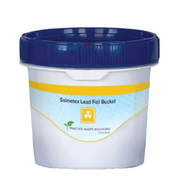 Solmetex 1.25 Gallon Lead Foil Bucket