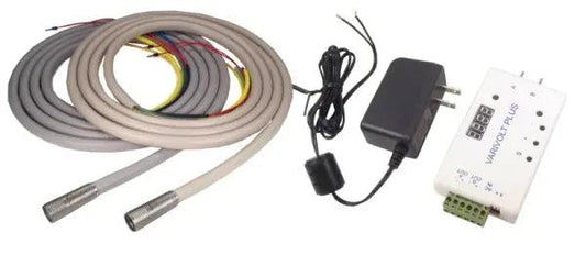 Vari-Volt Fiberoptic System Kit (Control Box, Transformer, 6 pin tubing)  Tan Tubing