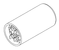 Capacitor (250-300&#956;f, 110vac) - HFA10010; 55683 - Dental Parts Shop