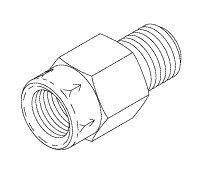 Check Valve (1/4" in-line) - 56056 - Dental Parts Shop