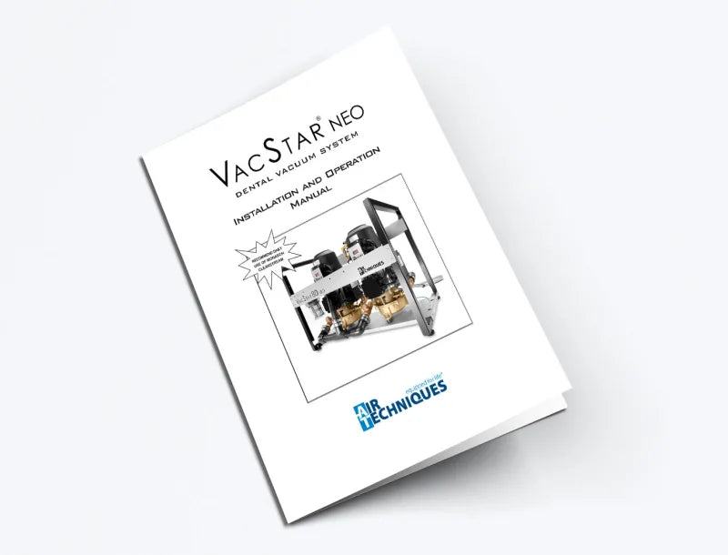 VacStar NEO Wet Vacuum System - Installation and Operators Manual - Dental Parts Shop