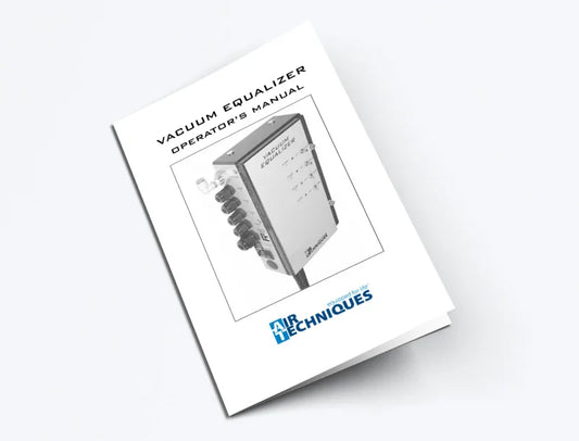 Vacuum Equalizer - Operators Manual - Dental Parts Shop