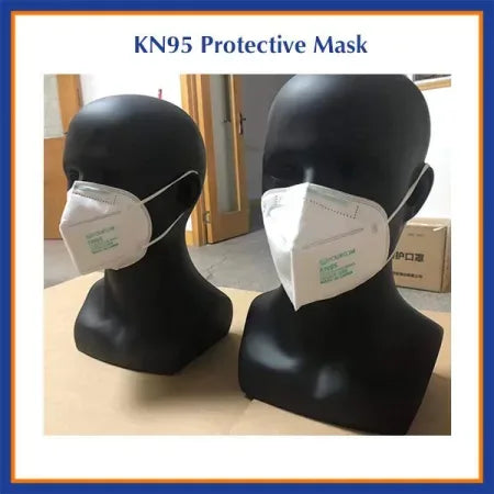 KN95 Powecom PPE Protective Face Mask 50 Pc Box - FDA ADA & CDC Approved - Dental Parts Shop