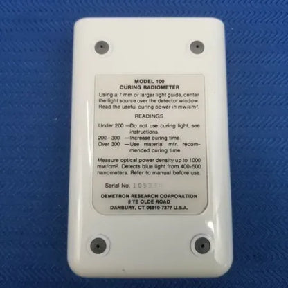 Kerr Demetron Dental Curing Radiometer Model 100 - Dental Parts Shop